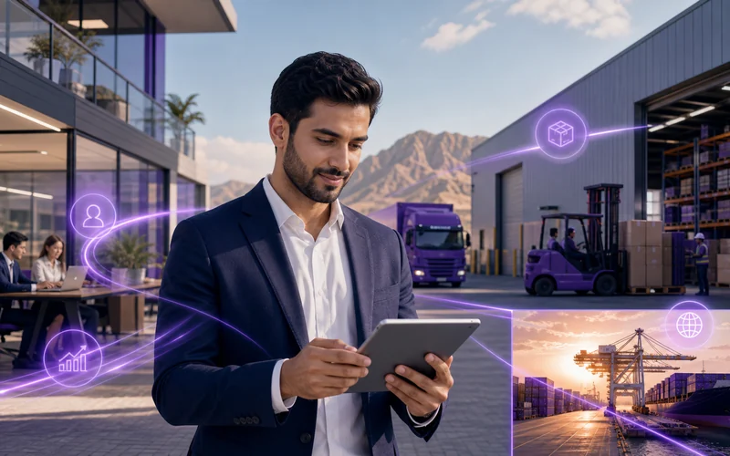 Premium notionwave editorial visual for rakez business setup planning in the UAE