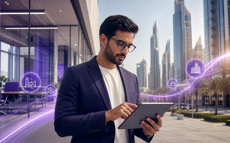 Premium notionwave editorial visual for uae business setup cost planning in the UAE